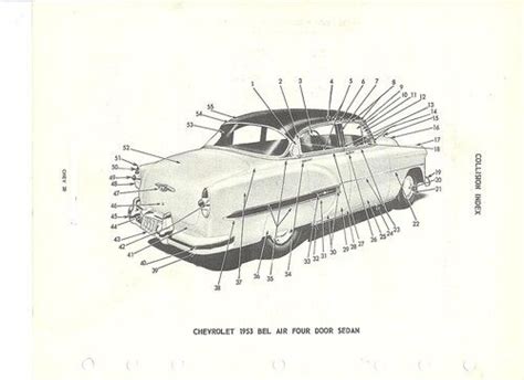 1953 bel air parts catalog